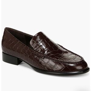 Vince Naomi Croc Embossed Loafer